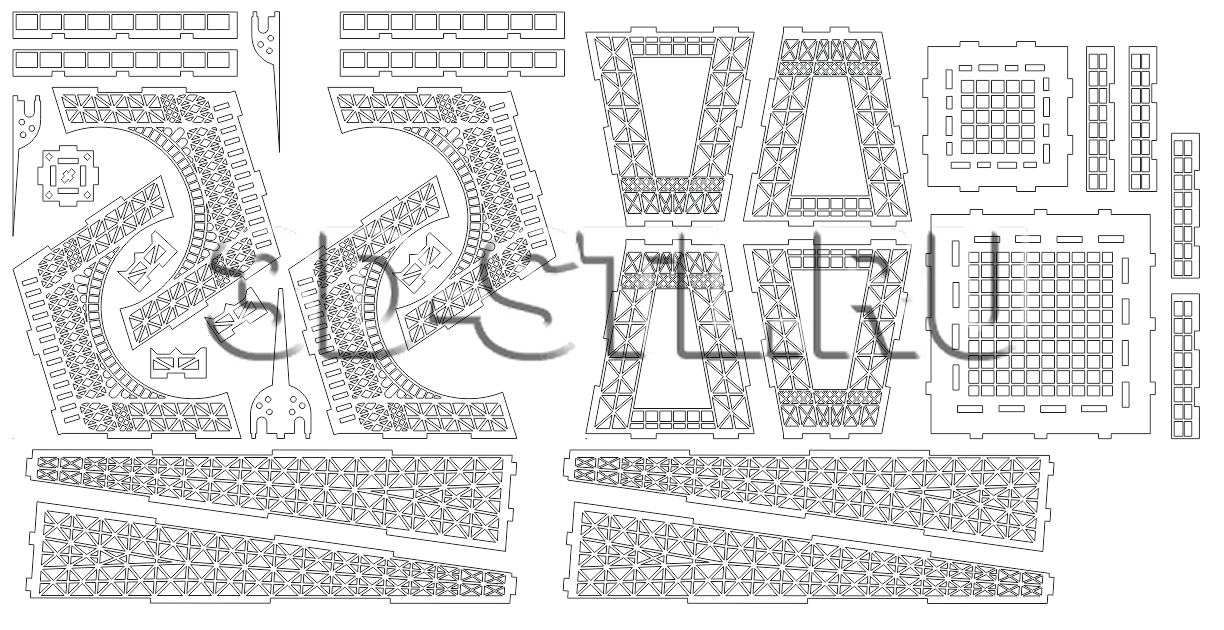 Картинки в формате dxf для лазерной гравировки